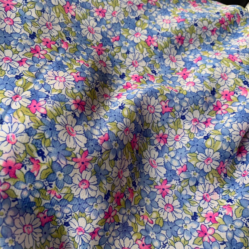 kain sifon motif bunga - kain chiffone fine - kain sifon premium - chiffon korea - kain kebaya sifon