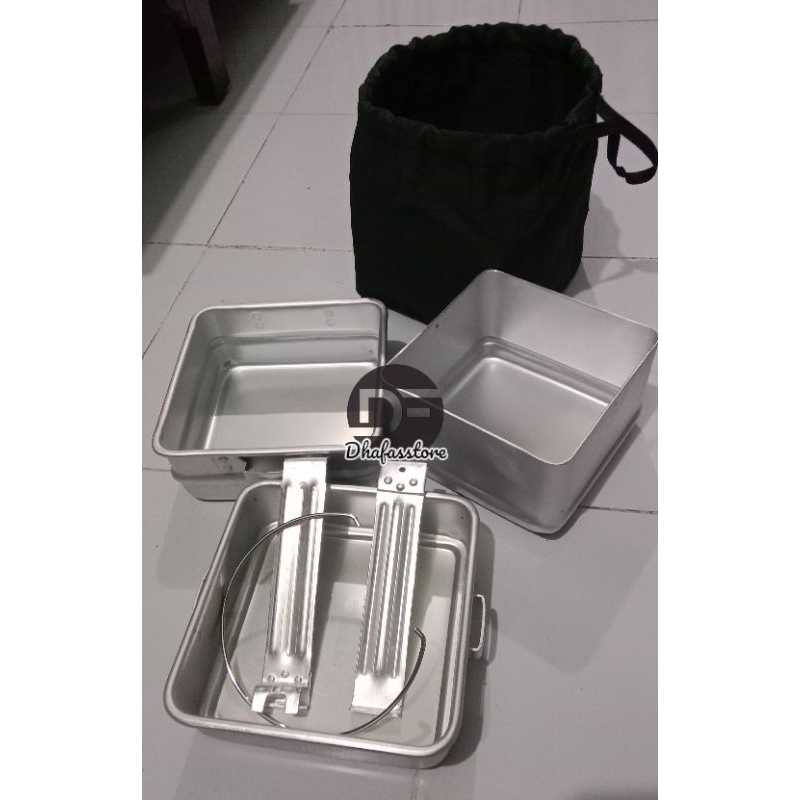 NESTING / MISTING TNI. MISTING COOKING SET TNI. NESTING / MISTING KOTAK TNI. CAMPING STOVE NESTING. 