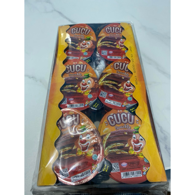 

permen cucu quackle 1 pak isi 24 pcs