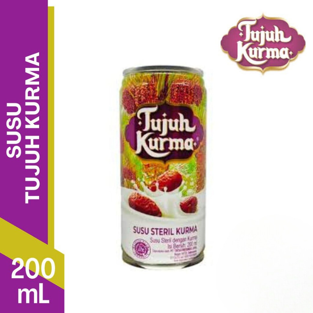 

Susu Steril Tujuh Kurma 200 ML