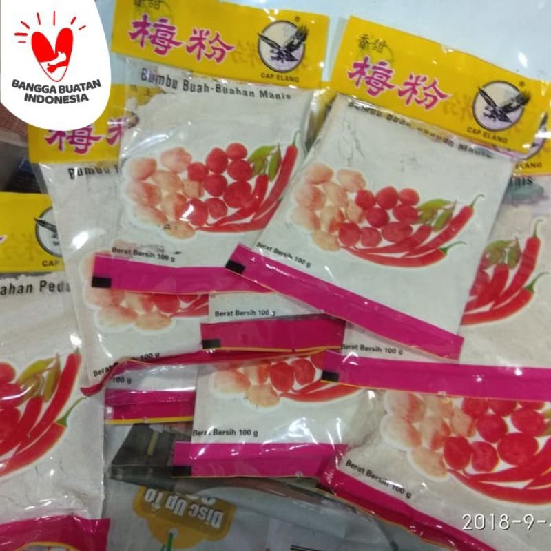 

Bumbu buah/garam buah cap elang pedas/mabis