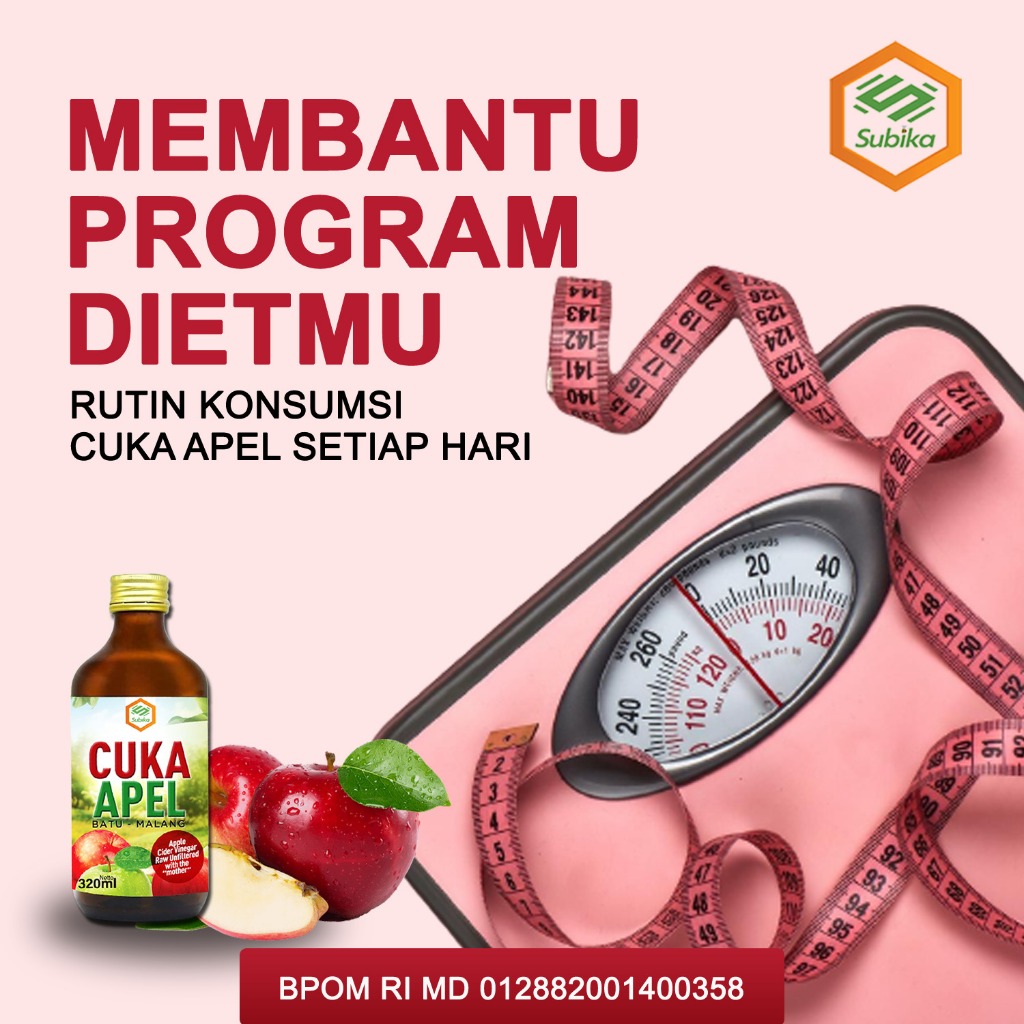 Subika Cuka Apel Batu Malang Grade A Untuk Program Diet