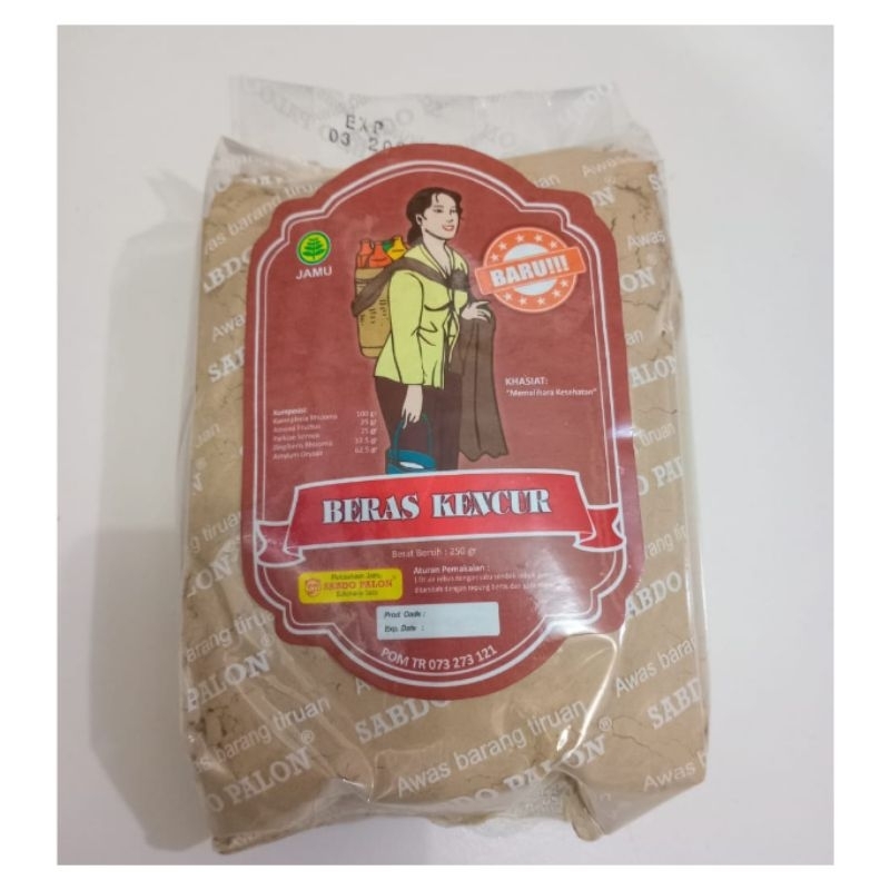 

Serbuk bumbu beras kencur Sabdo Palon kemasan 250gram