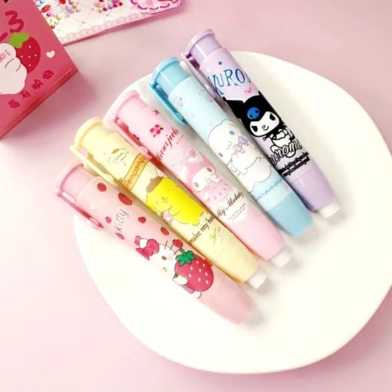 

PENGHAPUS CETEK SANRIO CC-0066 / Stip Cetek Sanrio CC-0066 Kuromi My Melody Cinnamoroll