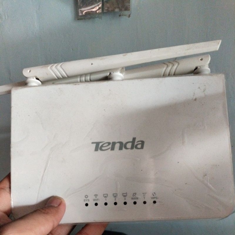 TENDA F3 V6 BEKAS SECOND - Router Nirkabel dengan Dukungan Remote Management, Bandwidth Control, PPP