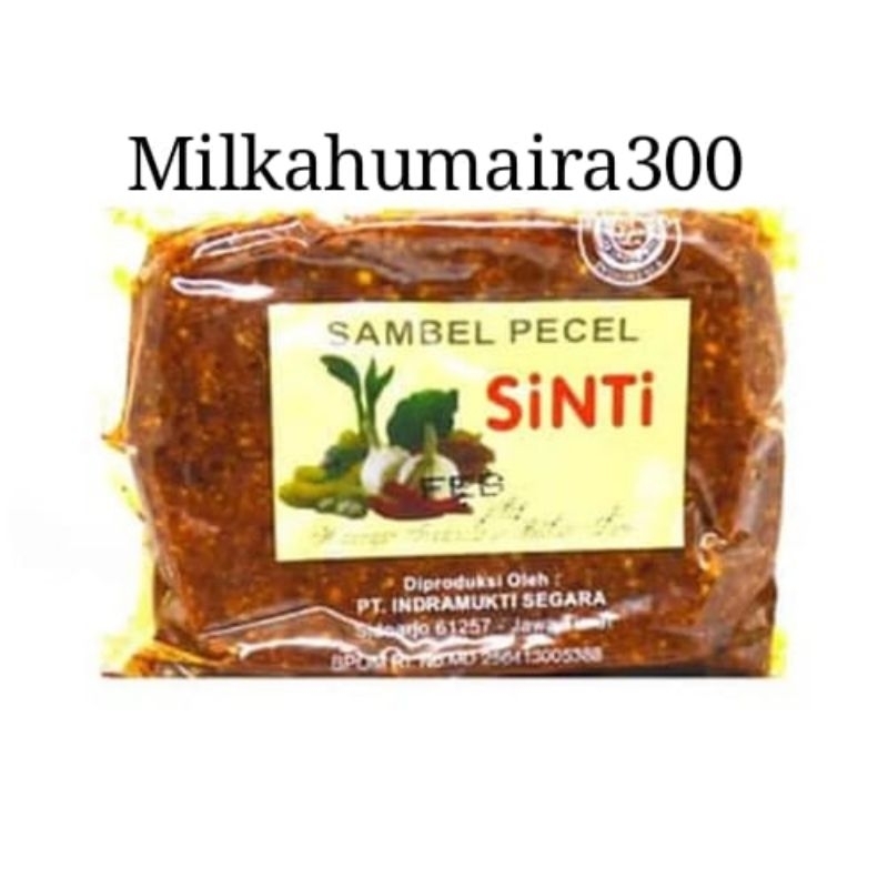 SINTI BUMBU PECEL SINTI BUMBU KACANG PECEL BUMBU MATANG SINTI