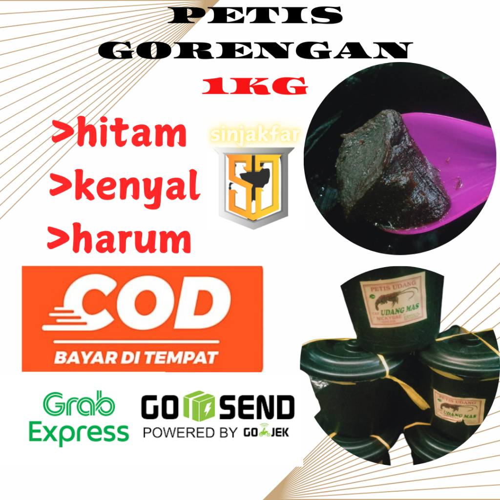 

Petis Gorengan - Petis Tambar 1KG Bikin Masakan Jauh Lebih Nikmat