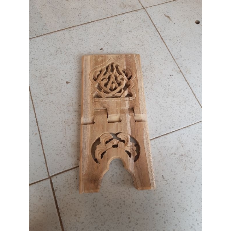 Rekal Rehal Meja Lipat Ngaji Meja Belajar Leker Meja Tulis Kayu Jati Jumbo