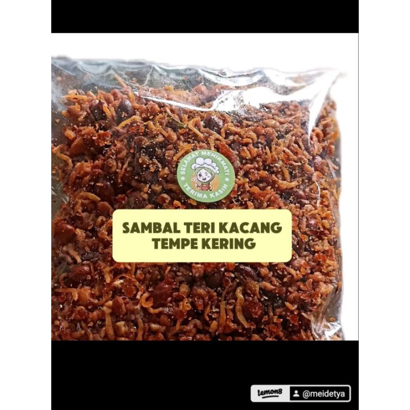 

Tempe Kacang teri balado