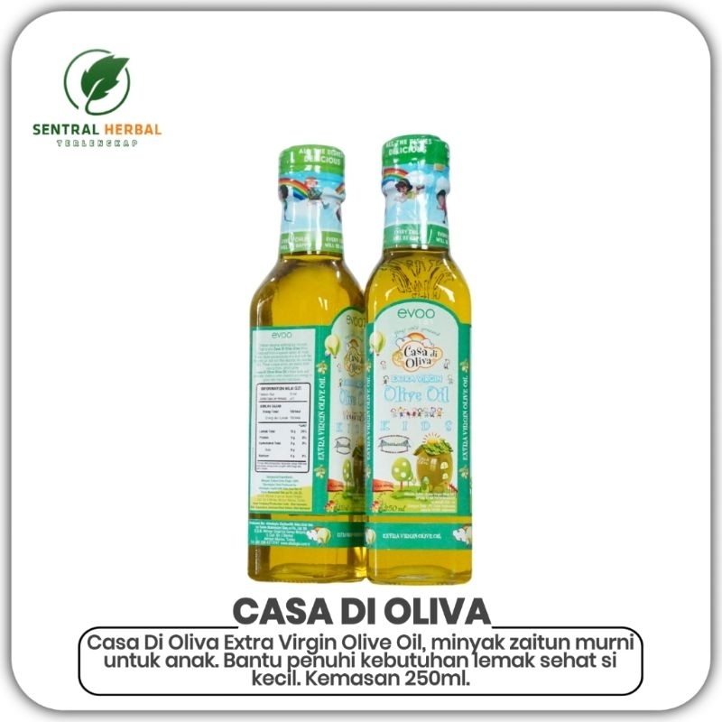 

Casa Di Oliva Extra Virgin Olive Oil Kids 250 Ml