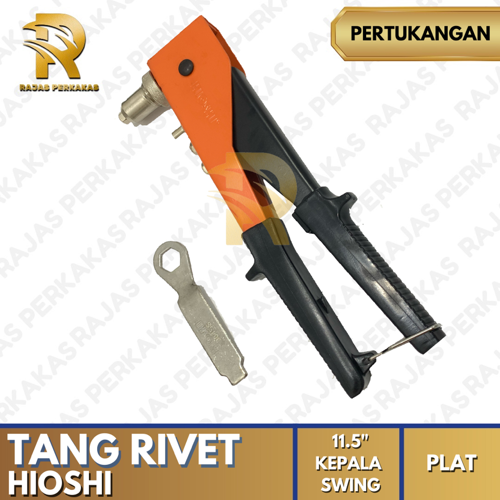 TANG RIVET 11.5” KEPALA SWING HIOSHI