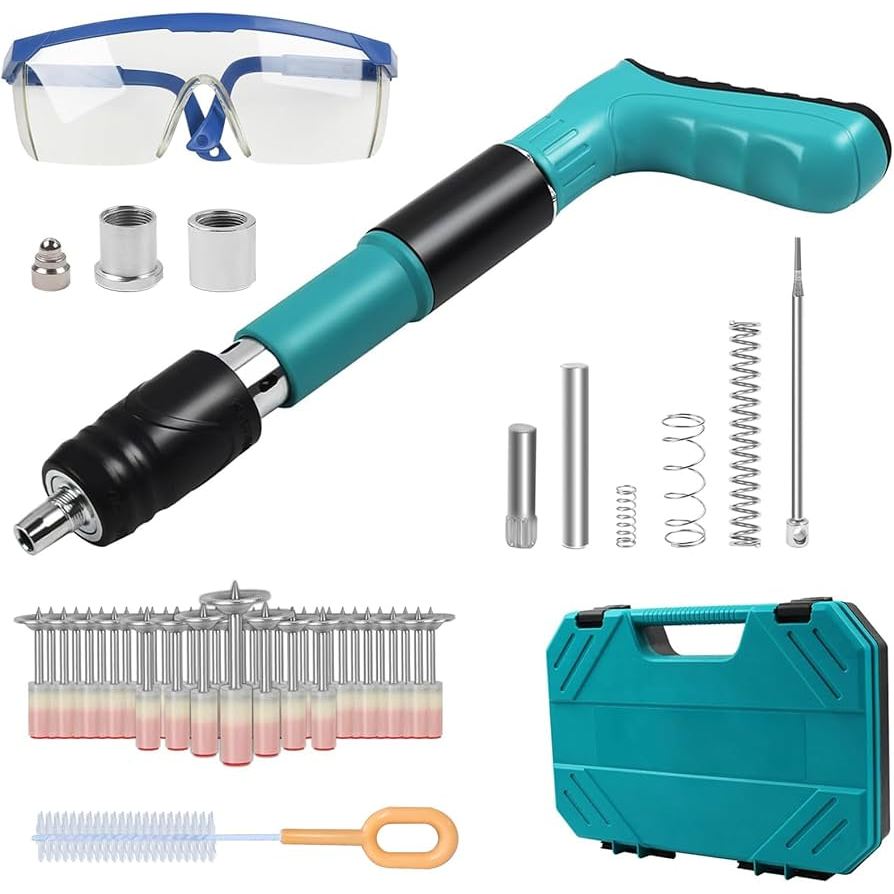 (FREE PAKU) Alat Ramset Gun Paku Tembak Beton/ Nail gun/ Paku Tembak Manual/Fastening Gun/Ramset Gun