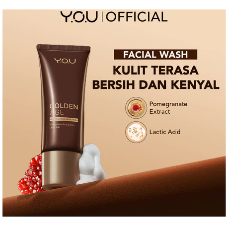 YOU GOLDEN AGE DEEP CLEANSING FACIAL WASH 100G