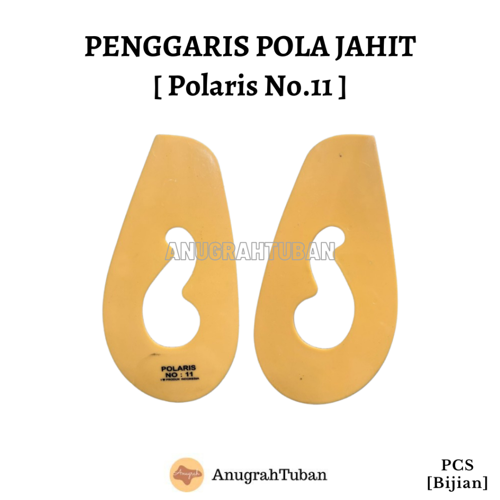 [NO.11] Penggaris Set Pola Polaris Baju Alat Jahit Menjahit Lengkap