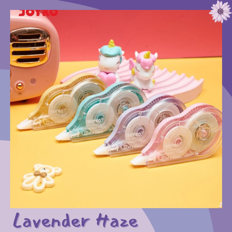 

LH♡ Correction Tape Joyko Warna Pastel Aesthetic / Pita Koreksi Joyko Estetik / Tipe X Pastel Color