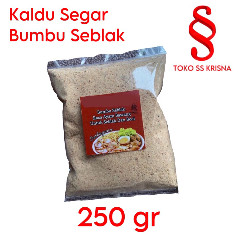 

Kaldu Segar Bumbu Seblak Instan 165gr