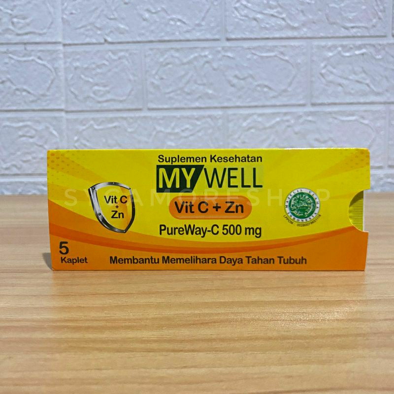 Mywell Vitamin C + Zinc 5 Kaplet