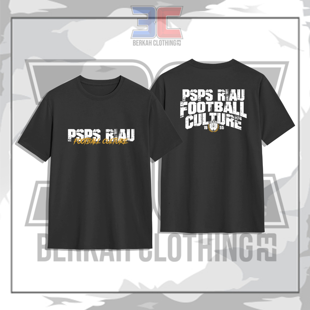 KAOS BAJU PSPS PEKANBARU RIAU FOOTBALL CULTURE 1955 // baju Suporter PSPS Pekanbaru