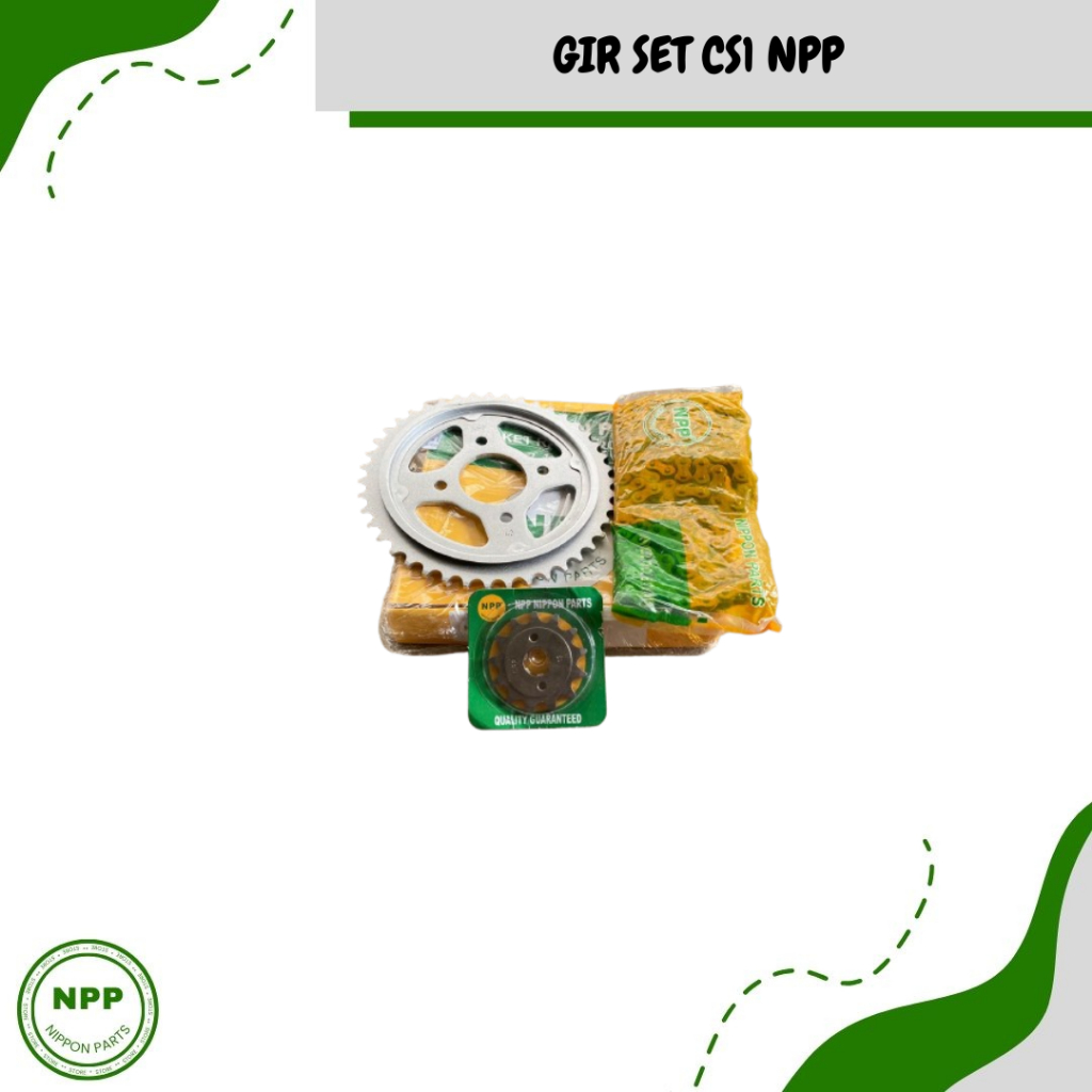 NPP Gir Set CS1 || Gir Paket Gear Set Sprocket Set CS1