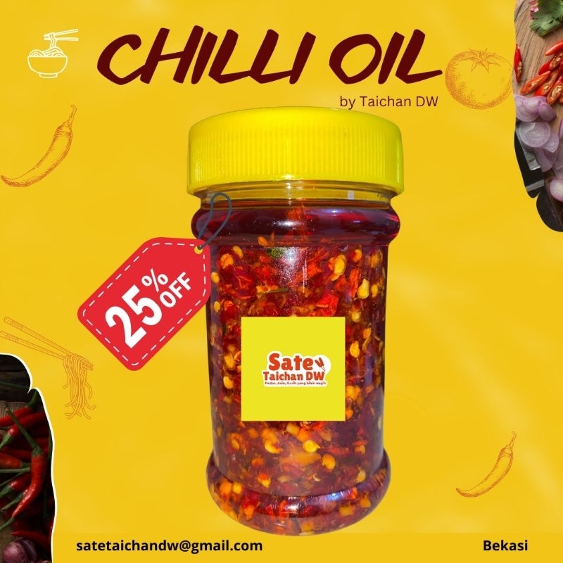 

CHILLI OIL MINYAK CABAI by Taichan DW