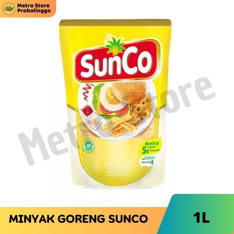 

MINYAK GORENG SUNCO 1L 100% ASLI!!!