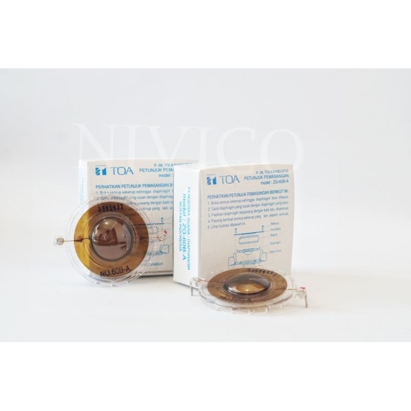 Spul TOA Pengeras Suara Diaphragm ZG 60B A TOA KECIL