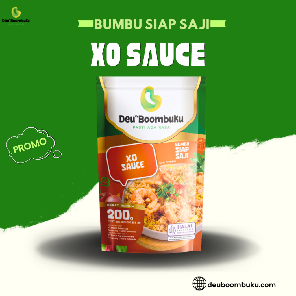 

XO Sauce DeuBoombuku - Saus XO Halal - Bumbu XO - Bumbu Masak