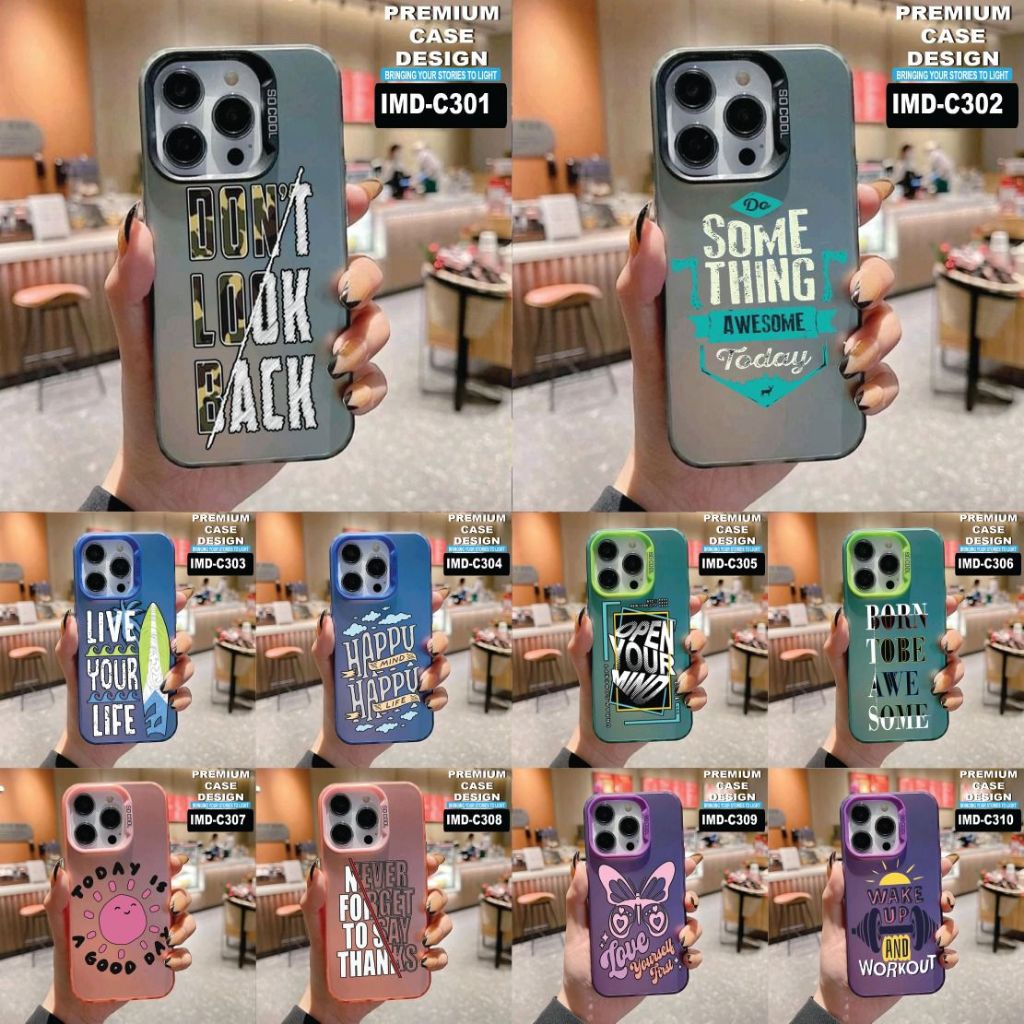 VIVO V40/Y18/Y28/Y38 ⭐️ CASE MOTIF KODE IMD C301- C310 CEK DESKRIPSI VENUS ACC
