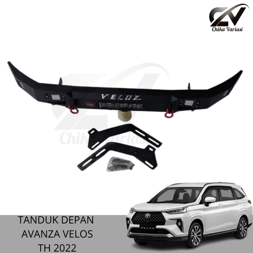 Towing Depan Tanduk Depan Avanza Veloz 2022 Custom Emboss