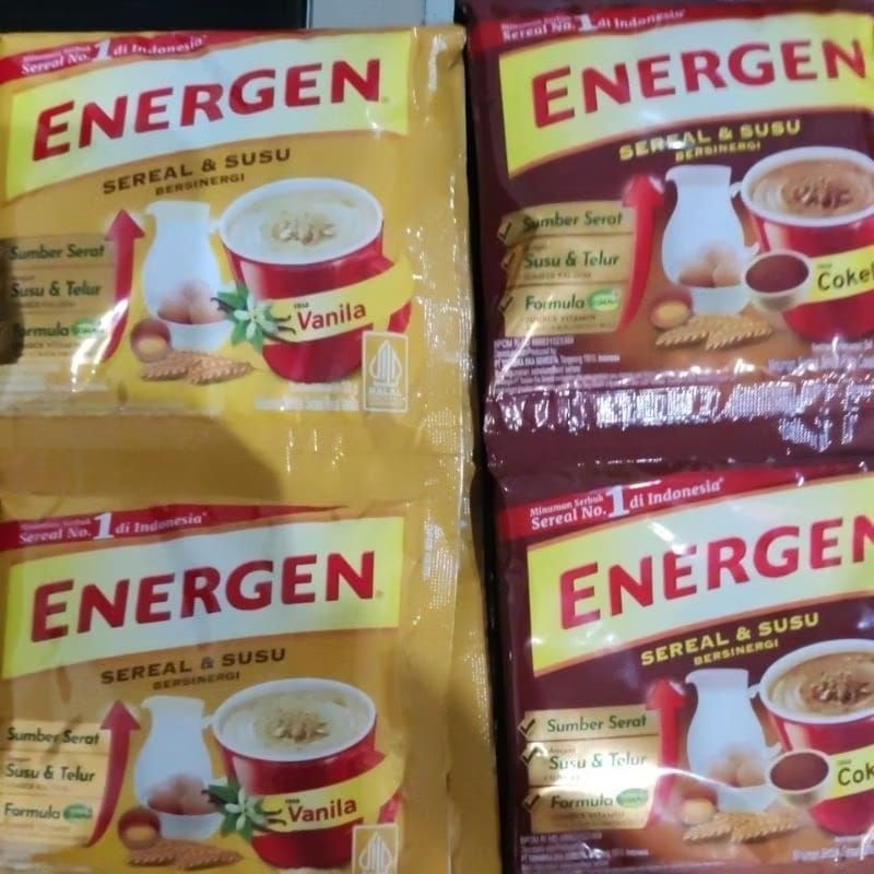 

ENERGEN susu cereal instan isi 10 sachet @35g