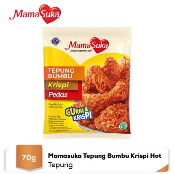

MAMASUKA TEPUNG BUMBU KRISPY PEDAS PCK 70g