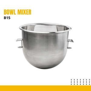 BOWL PLANETARY MIXER STAINLESS 5 LITER B5 CROWN
