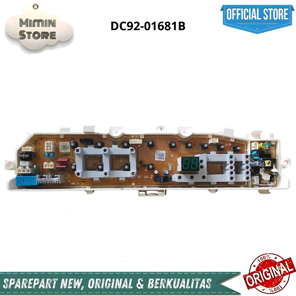 MODUL PCB MESIN CUCI SAMSUNG ORIGINAL WA70H4000SW WA70H4000SG
