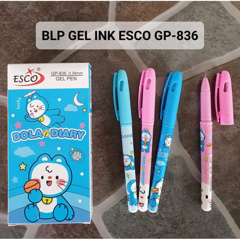 

Bolpoin Gel Fancy LUCU (1 Lusin) DOLA DIARY DOREMON