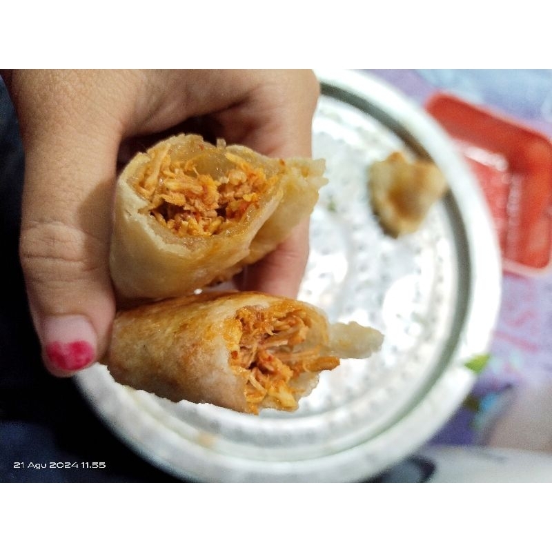 

cireng Ayam suwir pedas Mempawah Pontianak frozen food Mempawah cireng enak Kalimantan Barat