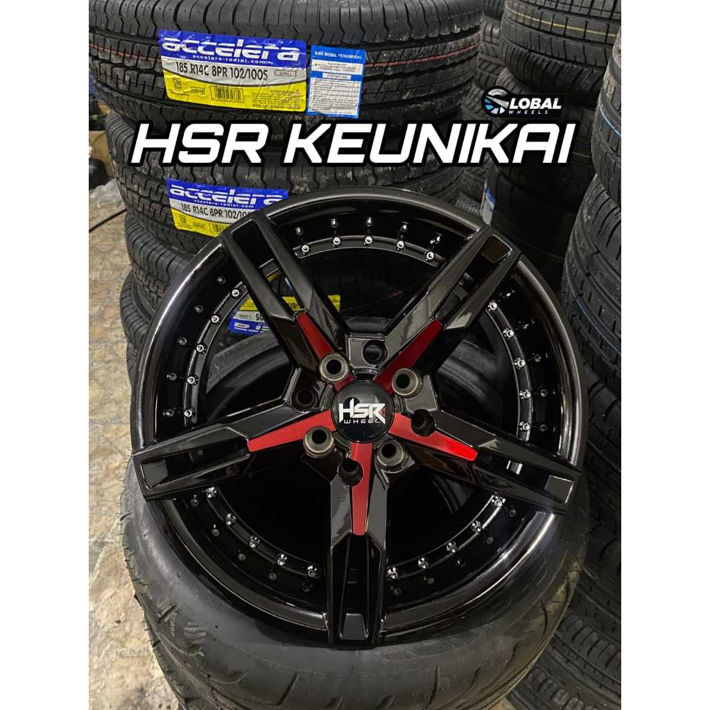 Velg Mobil HSR Keunikai Ring 15 Original Bestfor Avanza,Xenia,Brio