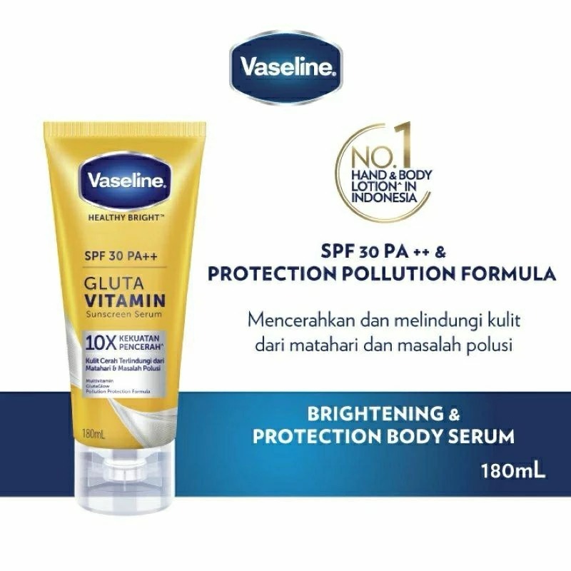 VASELINE GLUTA VITAMIN SUNSCREEN