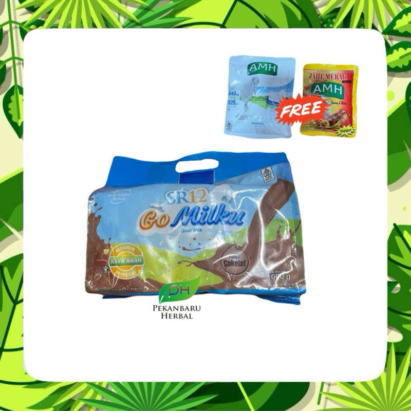 

GO MILKU COKLAT SR12 SUSU KAMBING / KEMASAN SACHET / BAG ISI 40