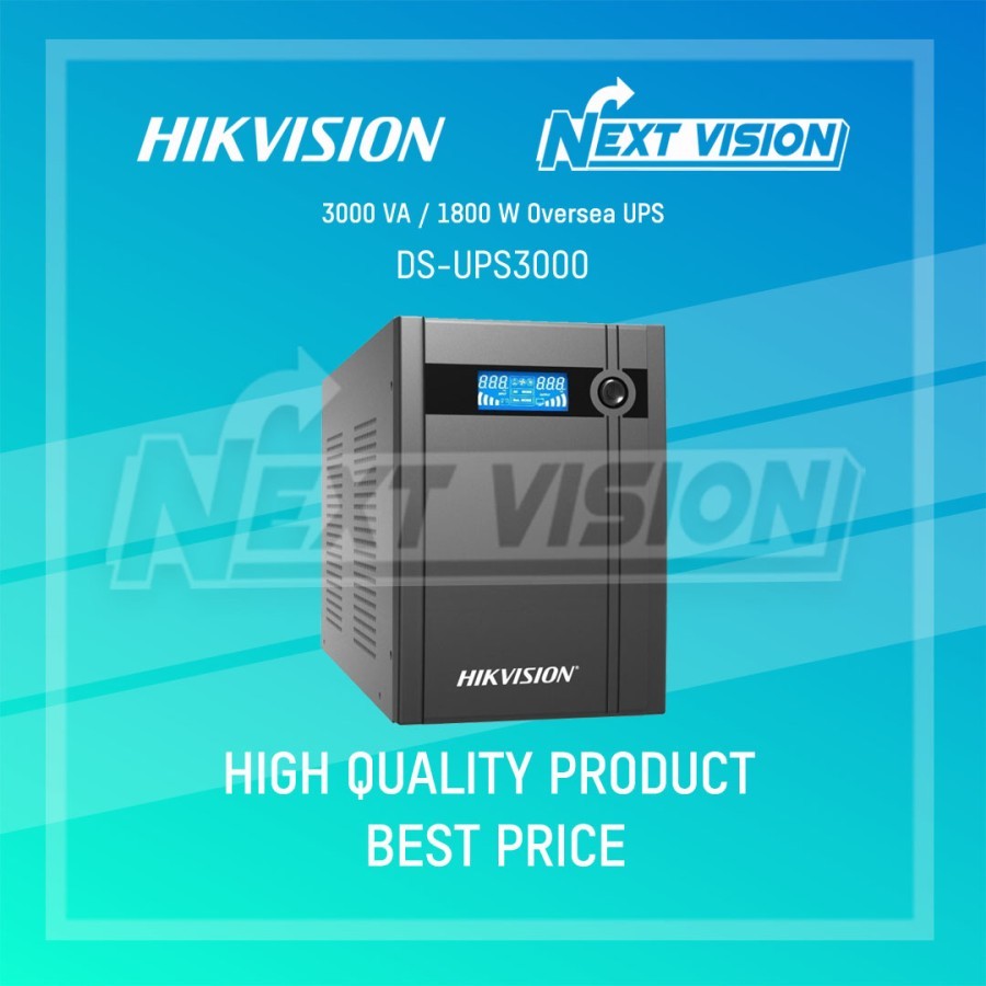 DS-UPS3000 - HIKVISION UPS 3000VA/ 1800W