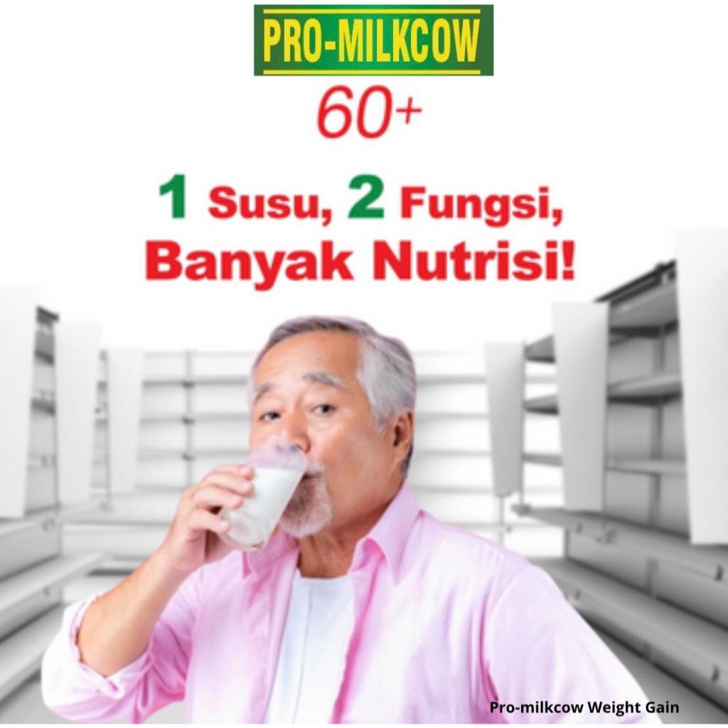 

COD, Susu PRO-MILKCOW 60+ sangat penting untuk tubuh yang kurus karena susu Appeton bisa menambah berat badan yang ideal