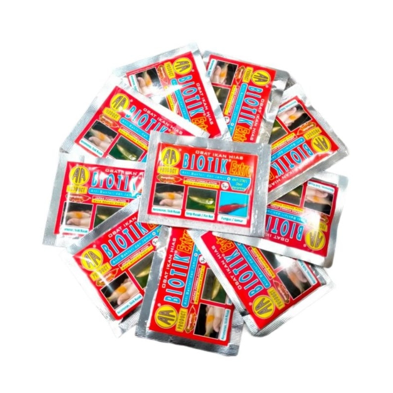 Obat Ikan Anti Luka AKARI AA BIOTIK EXTRA 5GR