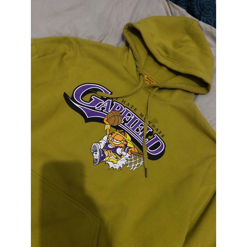 Hoodie second - Nickelodeon Garfield X I Hate Mondays, (not tnf/marmot/gopcore/supreme/champion/dick