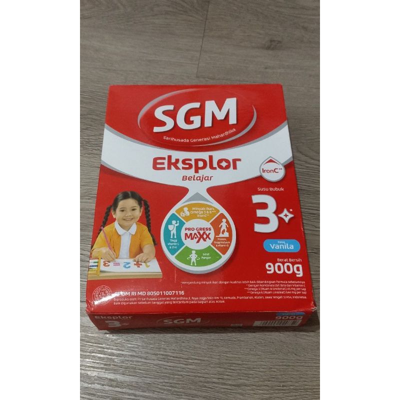 

SGM EKSPLOR 3+ VANILA 900gr | Susu pertumbuhan untuk si kecil