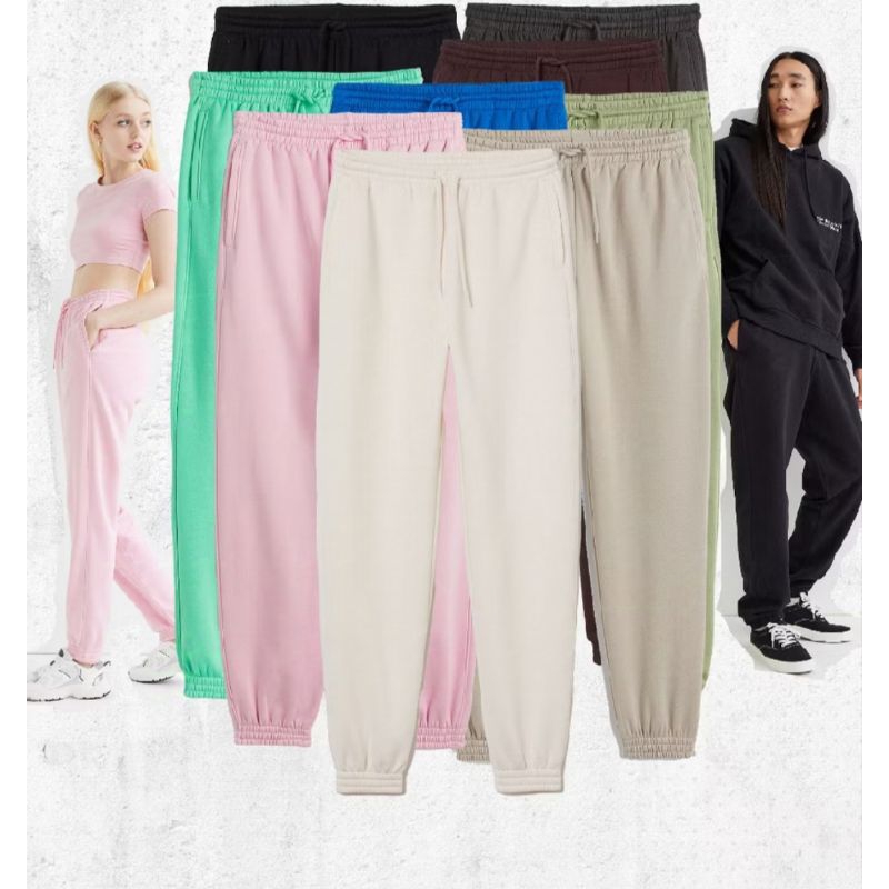 Celana Clana Panjang Training Trening Joger Jogger Unisex Pria Wanita