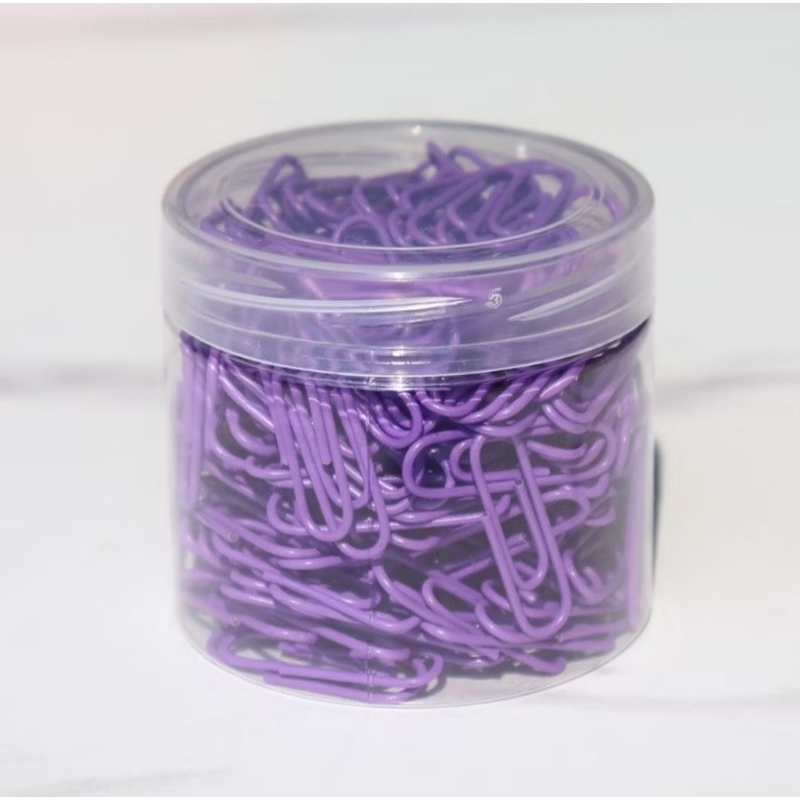 

PAPER CLIP UNGU KLIP KERTAS UNGU