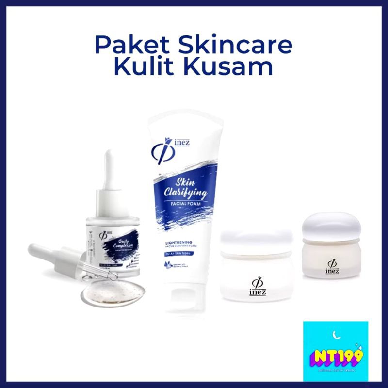 Inez Paket Skincare Kulit Kusam