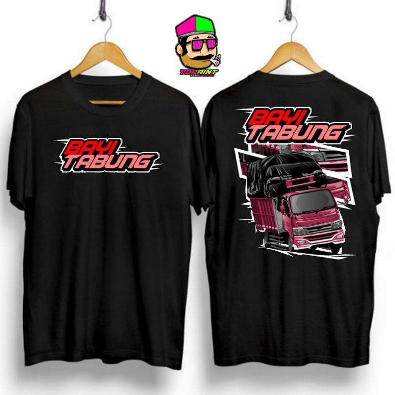 kaos truk bayi tabung