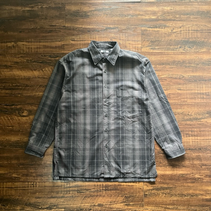 Uniqlo U - Heavy Flannel Shirt Gray