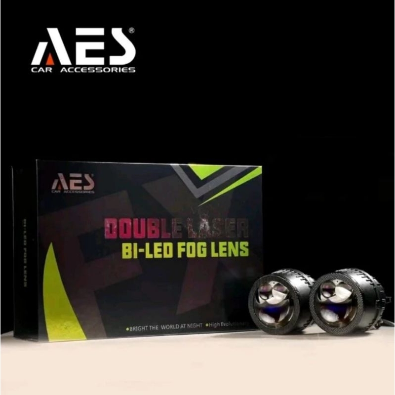 Foglamp Biled AES FX 3 Inch Double Laser