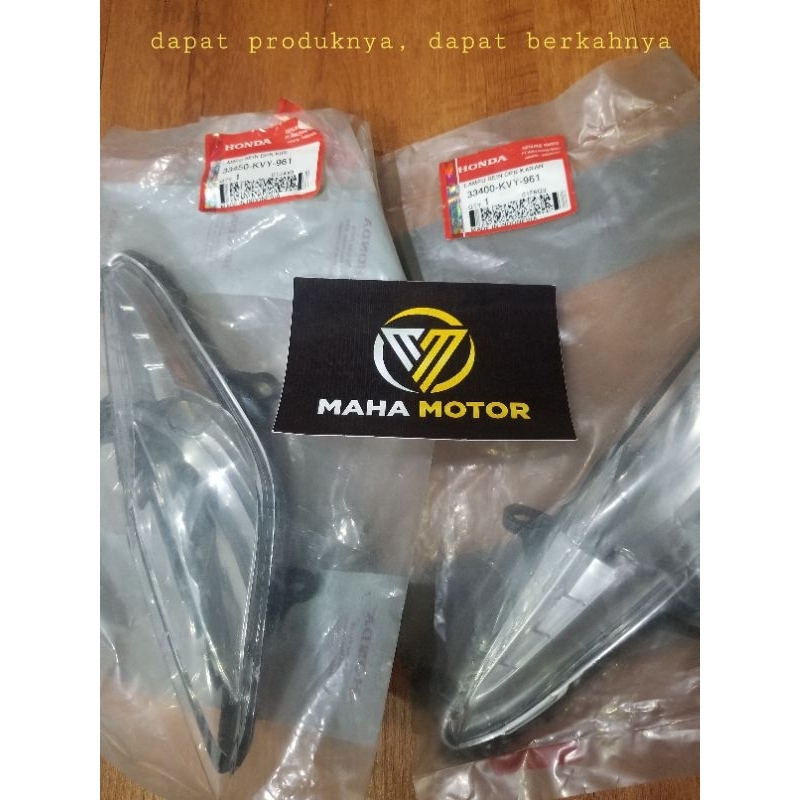 sen assy depan beat karbu kanan dan kiri, kode 33400KVY961 dan 33450KVY961